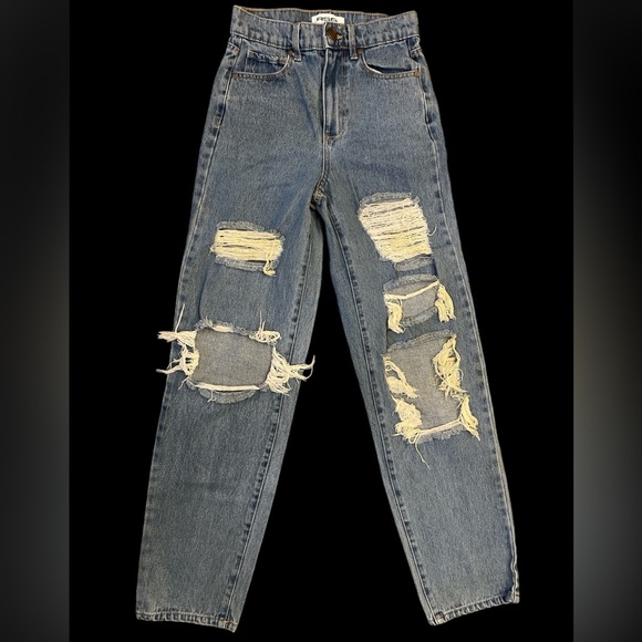 RSQ Women’s High Rise Baggy Jeans - Picture 1 of 2